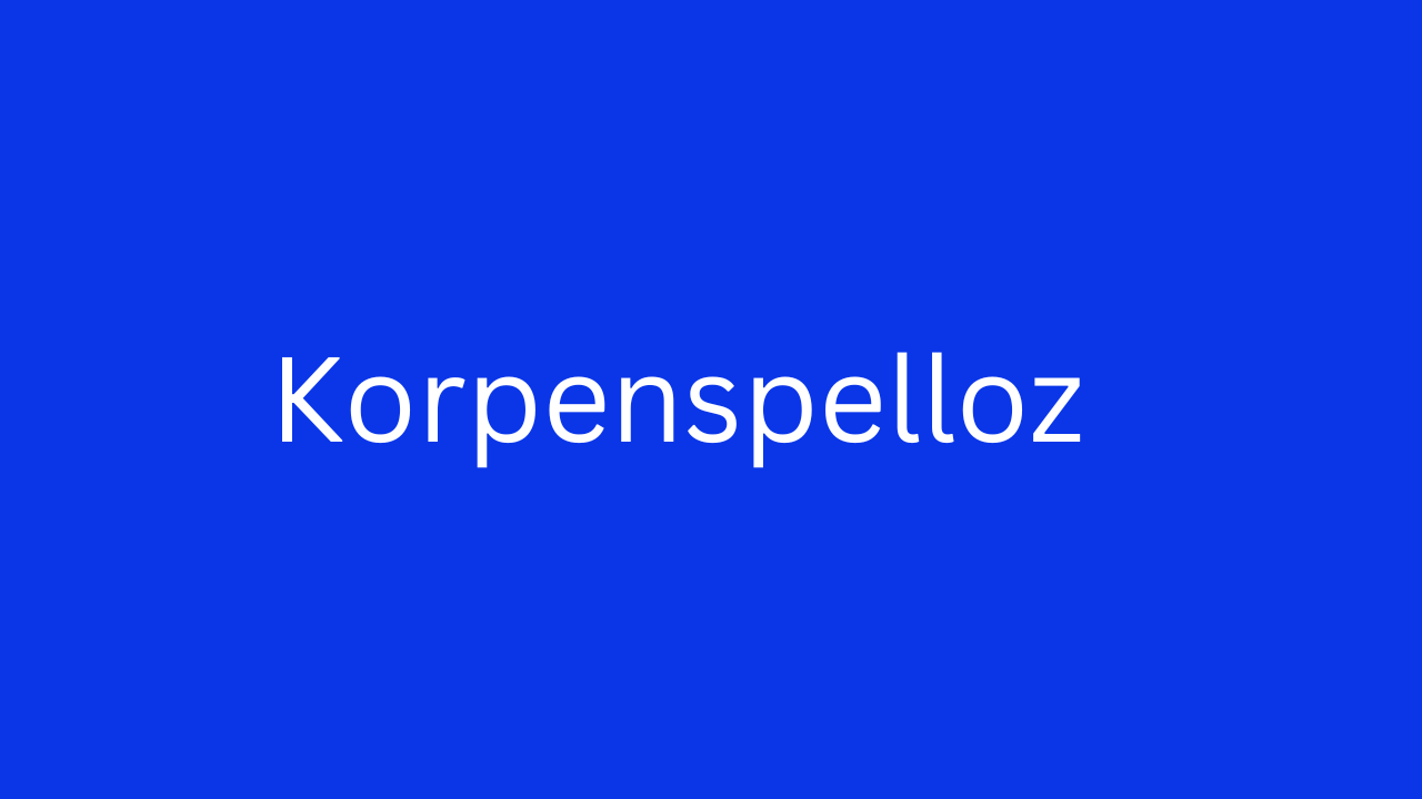 A Comprehensive Guide to Korpenspelloz: Understanding Its Origins and Uses